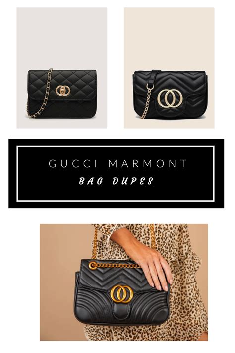 gucci backpack dupe|gucci marmont bag dupe.